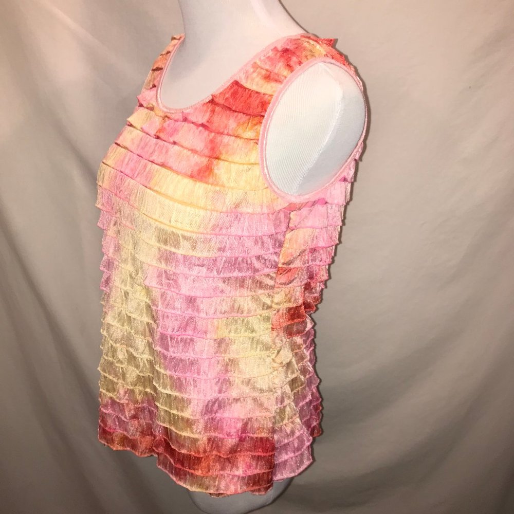 Ruffly Tank Top- Size Small